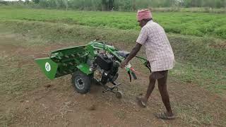 Kirloskar KMW Min T8 8hp Power Weeder with Reaper [upl. by Ennairb]