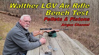 Walther LGV Air Rifle Bench Test [upl. by Mordy46]