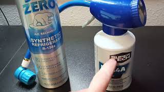 Subzero Refrigerant VS Supertech R134a For Your Car AC [upl. by Ikim]