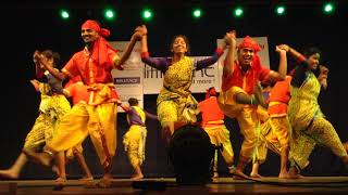 Marathi Folk Dance  Amba Bajala Go  Fun Indian Dance  Nrityangana Rupali Desai [upl. by Jobi]