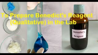 Benedicts Reagent Preparation [upl. by Rhiana717]