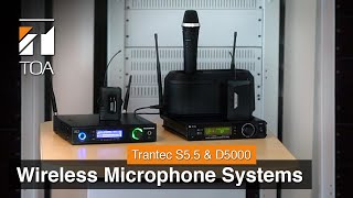 Digital amp Analog Wireless Microphone Systems D5000 amp Trantec S55 for speech and music [upl. by Isiad20]