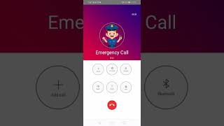 Police fake call Prank App shorts [upl. by Seuqram]