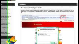 UltraSurf  Navegar en Facebook sin restricciones [upl. by Stronski879]