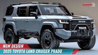 The New 2025 Toyota Land Cruiser Prado A Legendary SUV Reborn [upl. by Kwang]