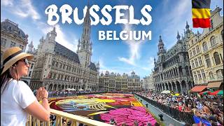 BRUSSELS BELGIUM in 3 days Full Itinerary [upl. by Carolus]