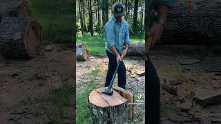 Red Oak Firewood firewood oak fyp fypシ capcut stihl woodworking summer freefire hot [upl. by Bunker100]