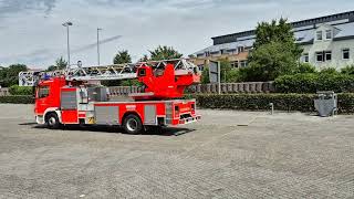 Feuerwehr Langenselbold  Wachausfahrt DLK 1301 [upl. by Zondra]