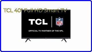 REVIEW 2024 TCL 40quot Full HD Smart TV ESSENTIAL details [upl. by Alenairam]