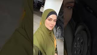 Sana Khan abaya exhibition day 2 Sana Khan abaya brandviralvideo love sanakhan abaya bangalore [upl. by Longawa771]