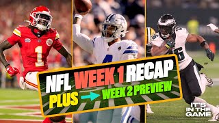 NFL Week 1 Reaction Dak Gets Paid Kendrick for Super Bowl Bradys FOX Debut  Its in the Game [upl. by Eentirb137]