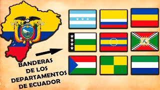 Las banderas de las provincias de Ecuador🏳 🇪🇨 [upl. by Adil]