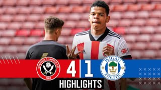 Sheffield United U23 41 Wigan Athletic U23  PDL North Highlights  Osula double amp trophy lift 🏆 [upl. by Fatma443]