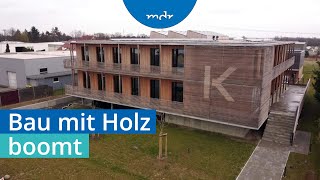 Umweltfreundlicher Hausbau Was für den Rohstoff Holz spricht  Umschau  MDR [upl. by Ayaros]