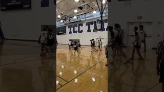 Stifling defense causes turnover J Smooth Lincoln high basketball [upl. by Keviv]