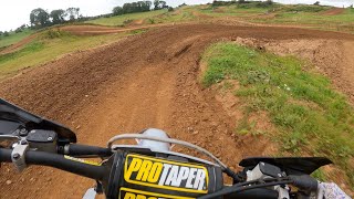 Husqvarna TC 125 2023  Cheddar Motopark  Corey Hockey Gopro [upl. by Allison]