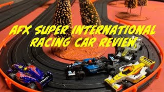 AFX super international formula 1 slot cars review [upl. by Akeinahs]