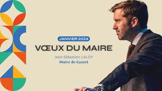 Voeux du Maire de Cusset  Janvier 2024 [upl. by Arym751]