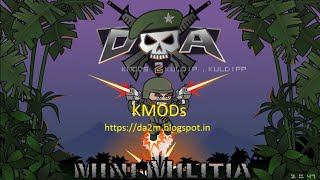 Mini militia hack version 3047 unlimited fire unlimited bomb gas unlimited fly double gun [upl. by Akcirederf]