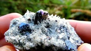 Chalcopyrite Quartz Sphalerite mineral specimen from Madan in Bulgaria [upl. by Aramen]