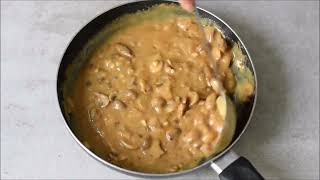 Best Esay Vegan Mushroom Stroganoff  SO GOOD [upl. by Durward645]