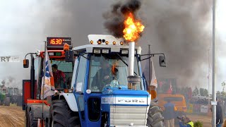 Agrisport klasse  Trekkertrek Dirksland 2015  Tractorpulling [upl. by Beacham]