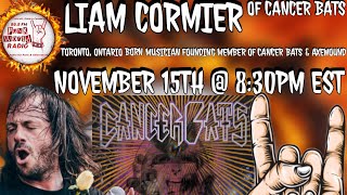 Liam Cormier Of Cancer Bats Interview On 999 Punk World Radio FM [upl. by Arehs]