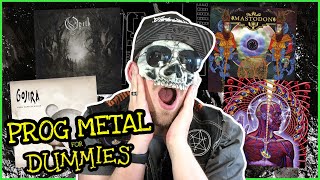 The Best PROGRESSIVE METAL Albums for Beginners [upl. by Ramsay]