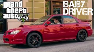 GTA 5 Baby Driver Subaru WRX Movie Car Build [upl. by Christoper]