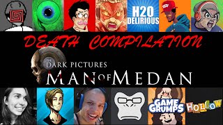 Man of Medan  Youtuber Death Compilation [upl. by Decamp121]