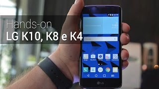 Handson LG K10 K8 e K4  Tudocelularcom [upl. by Nomzaj]