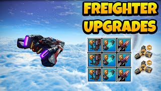 How to Get Best Freighter Upgrade S Class No Mans Sky Worlds Update [upl. by Circosta]