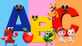 lets learn abcd alphabets song education cartoon video rhymes kids song subscribe [upl. by Ennovy]