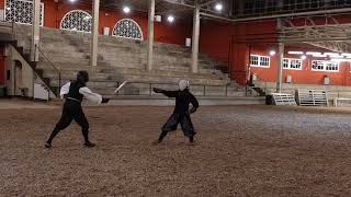 Meyer Rappier v Bolognese and Mixed Sidesword Fencing  HEMA [upl. by Otxis841]