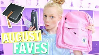 AUGUST FAVES 🎒🎓 back to school ❤ Mias Life ❤ [upl. by Warfield]