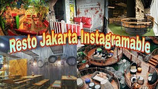 Restoran Tempat Nongkrong di Jakarta Terbaru HITS Instagramable [upl. by Roid]