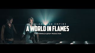 We Blame The Empire  A World in Flames feat Tobias Rische Official Music Video [upl. by Allimaj]