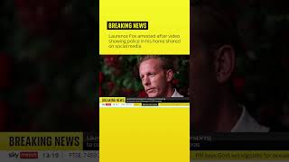 Laurence Fox arrested after video showing police in his home shared on social media [upl. by Acinimod]