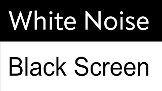 White Noise  Black Screen  No Ads  10H Soothing Sleep Sounds for Focus amp Studying [upl. by Ahseele664]