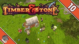 Timber amp Stone Beta 17  010 Mauerbau  Preview Lets Play [upl. by Riada992]