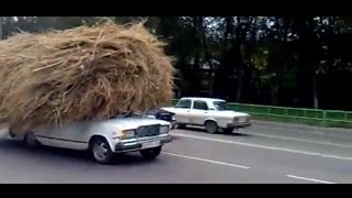 Motoristas malucos transito louco na Russia funny videos [upl. by Amsirak]