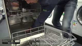 siemens vaatwasser sn25d800 productvideo uitleg wasmachinenl 2013 [upl. by Dynah]