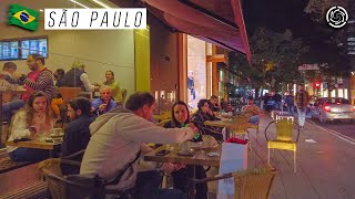 🇧🇷 Walking in São Paulo streets Oscar Freire st The Glamor Street in Brazil 【 4K UHD 】 [upl. by Ocko]