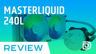 Ultimate Cooling Elegance Cooler Master MasterLiquid 240L Core White Review [upl. by Katherine]