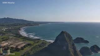 Clip from Taranaki New Plymouth  NIWA Webcam [upl. by Anerul134]