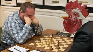 GM Ben Finegold Plays the Gawking Rabble Once Again [upl. by Maunsell981]