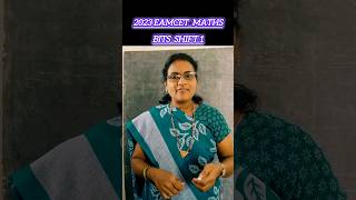 2023 EAMCET MATHS BITS vj Kranthi  educational [upl. by Bibi881]