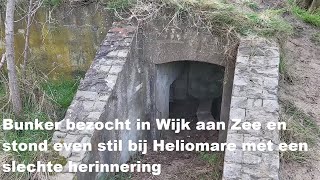 Bunker bezocht in Wijk aan Zee en stond even stil bij Heliomare met een slechte herinnering [upl. by Nnylasor395]