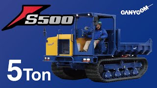 CANYCOM Tracked Dumper S500V [upl. by Zetra]