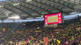 Roma  lazio 30 Camminerò insieme a Te  coro Curva Sud [upl. by Hanoj]